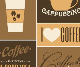 Coffee Vintage background 2 vector