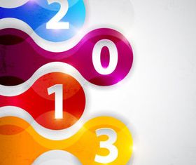 Shiny number background vectors material