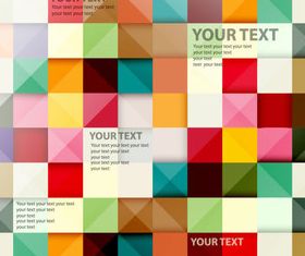 Color squares background 2 vector