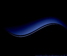 Blue Lightwave background vector