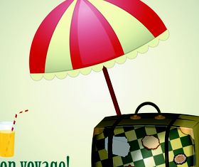 Retro Travel design elements 1 vector