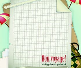 Retro Travel design elements 3 vector