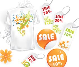 Promotions tags vector