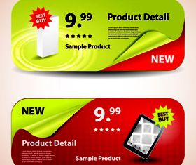 Product sale banner 1 vector