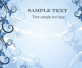 Draw flower frames 3 vector