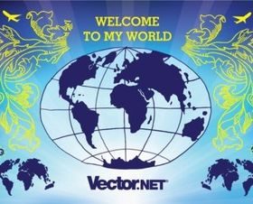 Globe Illustration vectors material