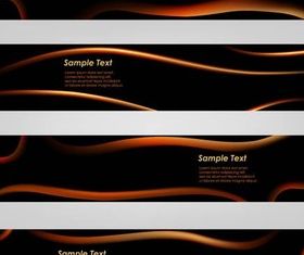 Dark Banners vector