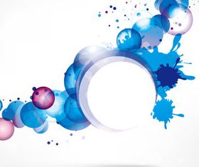 Fashion shapes shiny background 6 vector