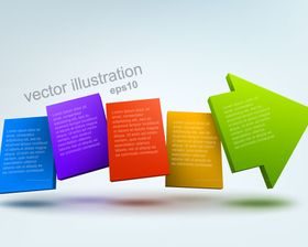 Arrow background illustration vector