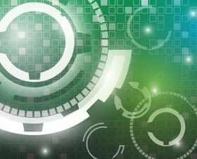 Abstract Technology vectpr background 4 vector