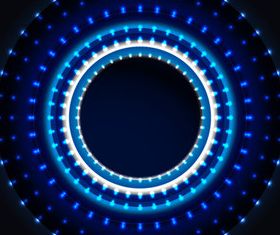 Blue Aperture background vector