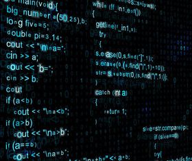 Blue Halation background 9 vector