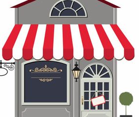 Cartoon restaurant 6 vector graphics