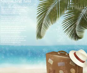 Summertime background 3 vector