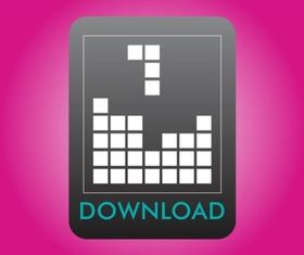 Tetris Icon vector