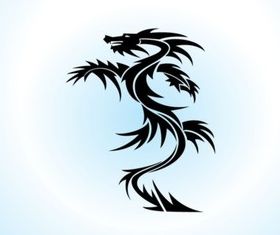 Dragon Tattoo vectors