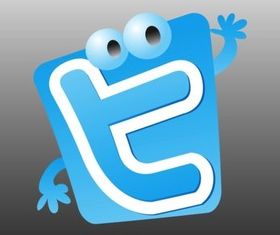 Twitter Character vector graphic