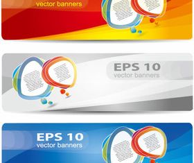 Web design elements banner 1 vector material