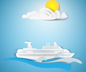 Sticker travel elements free 2 vector graphics