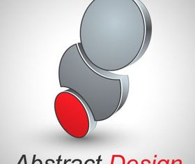 Abstract shapes design 1 set vector