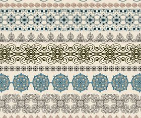 Vintage Border floral vector graphics