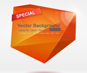 Color Origami abstract background 2 vector