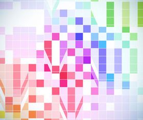 Shiny Rainbow background vector