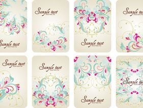 Elegant Floral art background 2 vector
