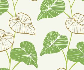 Hand Painted Leaf vector