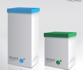 Package template 5 vector