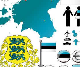 Estonielements vector