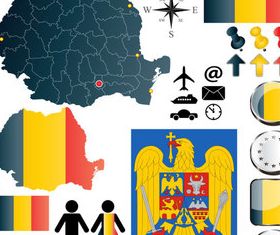 Romanielements vectors