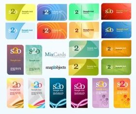 Business Card Mix Pack vectors graphics