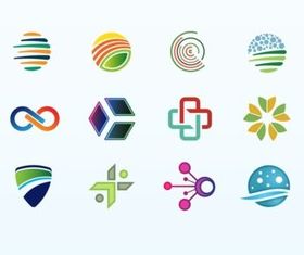 Logo Element Mix vector