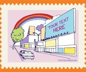 Street Illustration vector