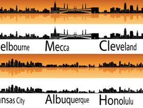 Urban Silhouette 2 vector