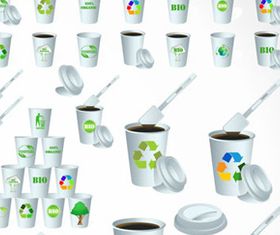 Paper Cups 2 vector