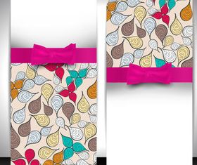 Modern Gift card 1 vector