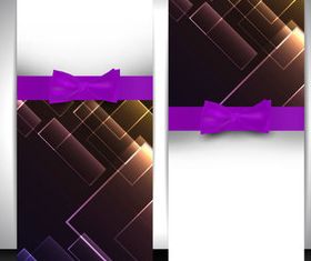Modern Gift card 2 vector
