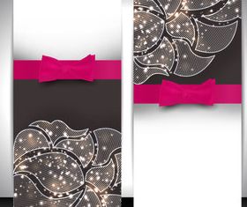 Modern Gift card 5 vector