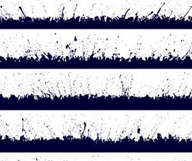 Grunge borders 1 vector