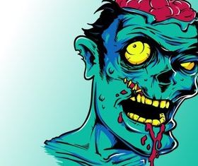 Terror Zombie vector