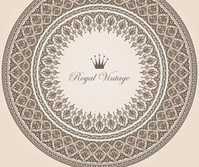 Ornate Floral background Vintage style 10 vector