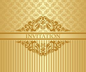 Ornate Floral background Vintage style 4 vector