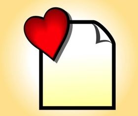 Favorite File design vector