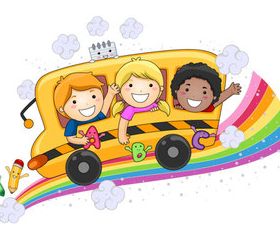 Cute Child and Alphabet 3 vector