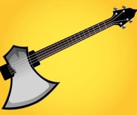Axe Guitar vector