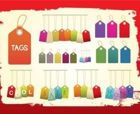 Tag vector graphic