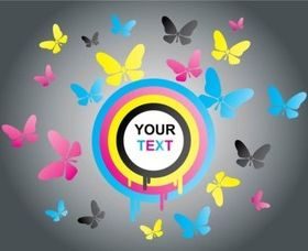 Cool Butterflies vectors graphics