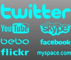 Social Site Logos vector